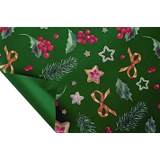 Bobine perla composition vert sapin 0.80 x 40m
