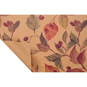 Bobine kraft écru recycle Foliage 0.80 x 40m