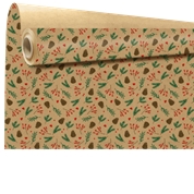 Bobine kraft écru sagesse vert 0.79 x 40m