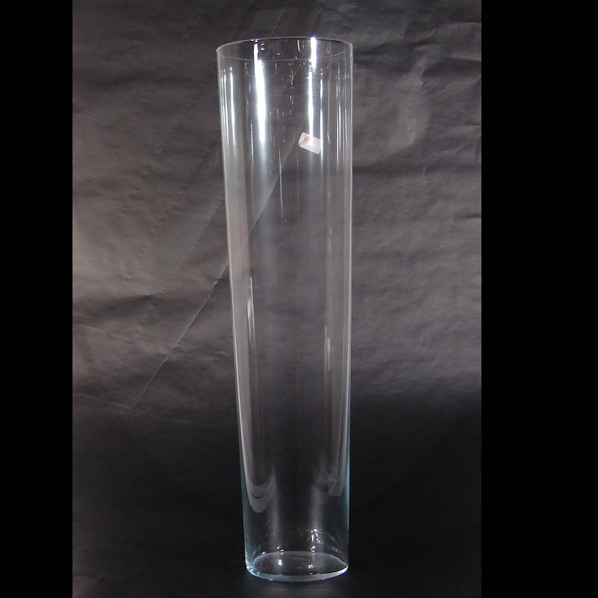 Vase verre conique ø 19 h70cm