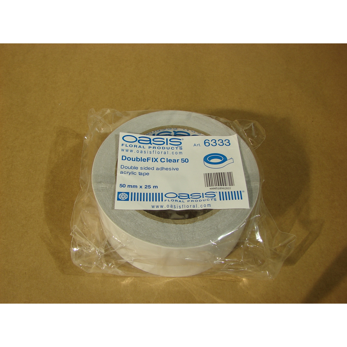 Adhesif double face oasis 50mm x 25m