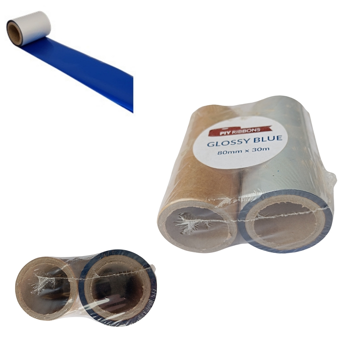 Film impression bleu 80 mm x 30m