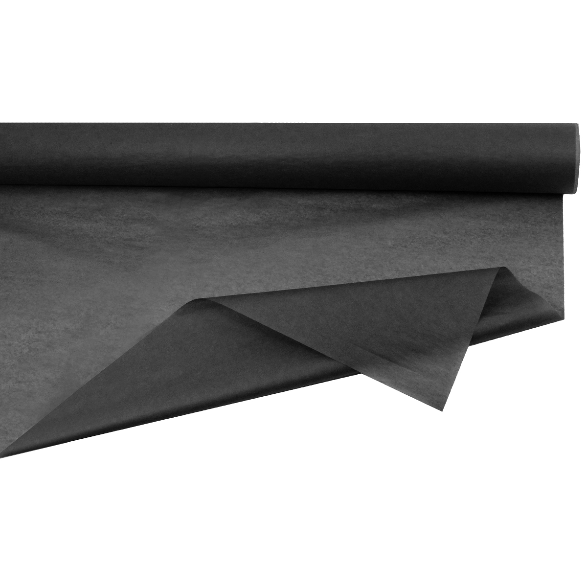 Bobine papier de soie noir 0.75 x 50m