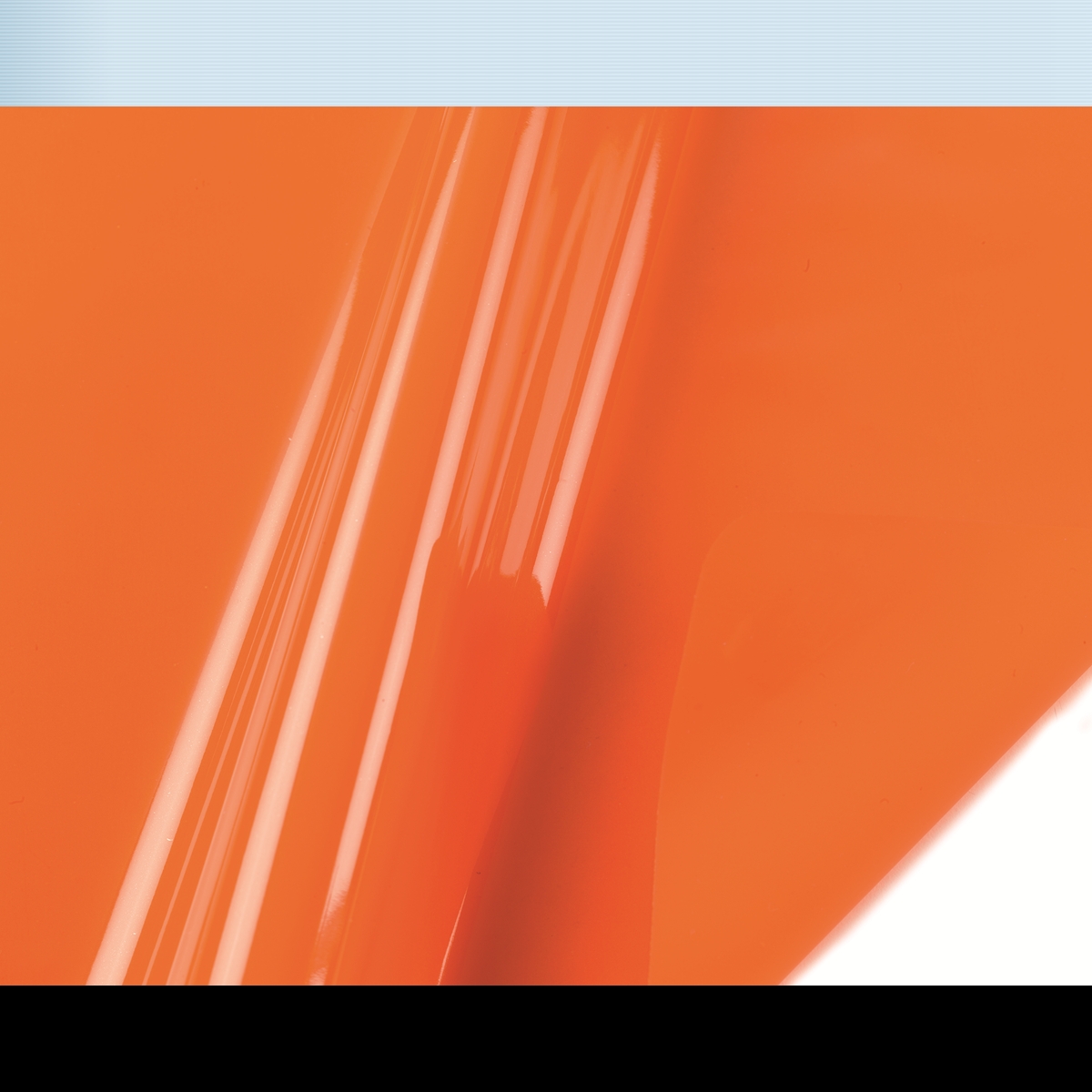 Bobine lucido satin orange 0.70 x 50m