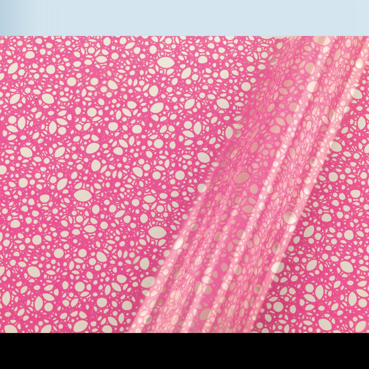 Bobine polypro filets cyclamen 0.70 x 50m