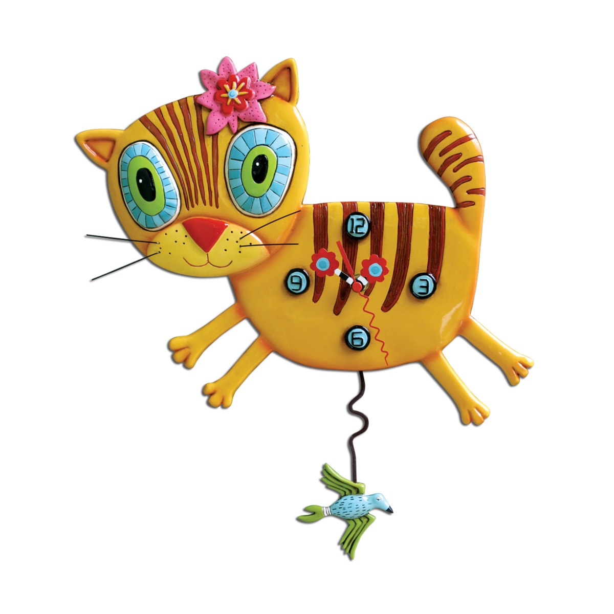 Horloge chat kimi kitty 38 cm