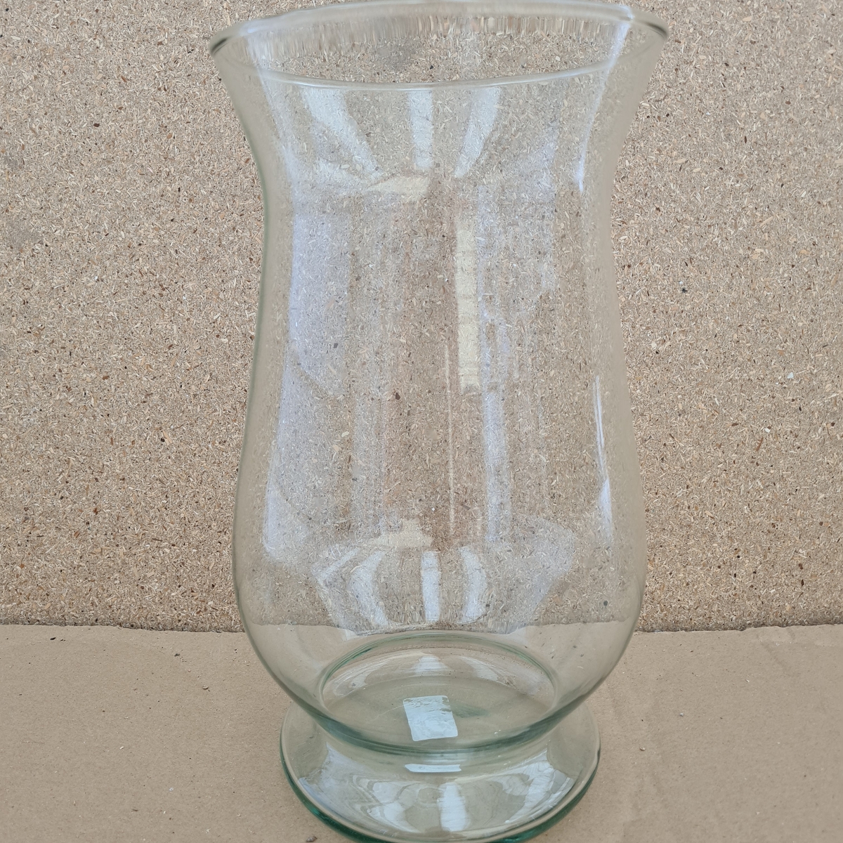 Vase verre ø16 ht 29.5cm