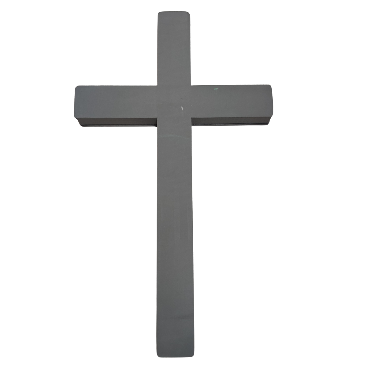 Croix floride 120 cm noire