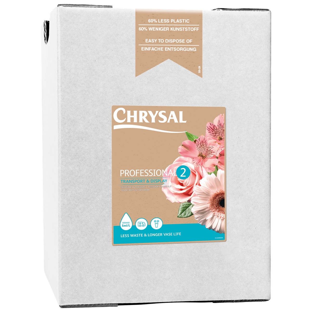 Chrysal 10L N2 Professionnal 2 Bag in Box