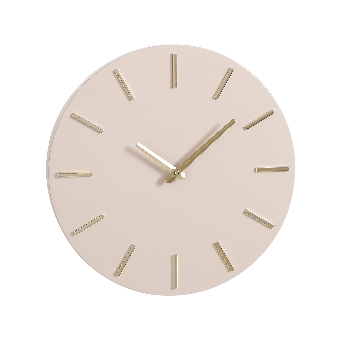 Horloge Rose Pale Ø35.5cm