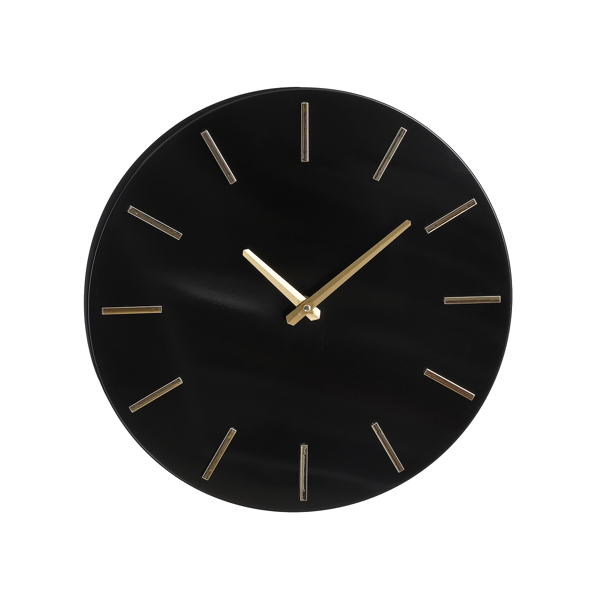 Horloge Noire Ø35.5cm