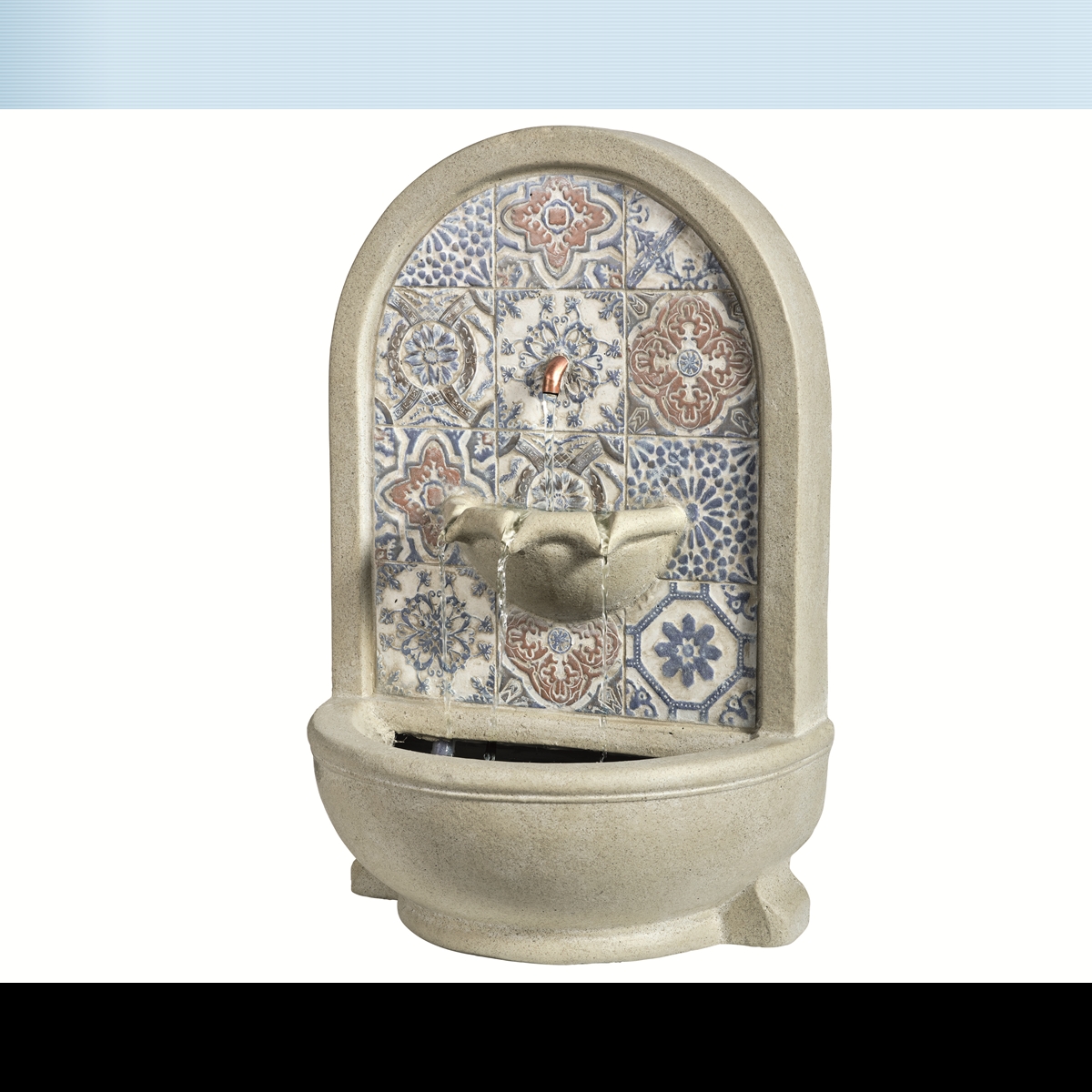 Fontaine Bassin 22 X 36 Ht 54cm