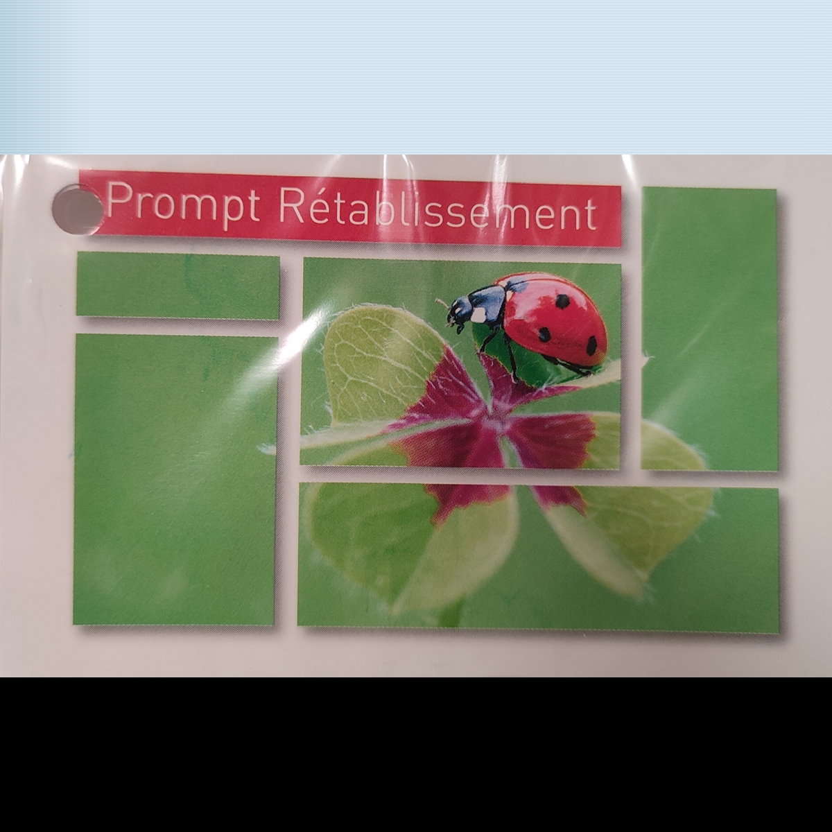 Cartes tendresse "prompt retablissement" (x15)