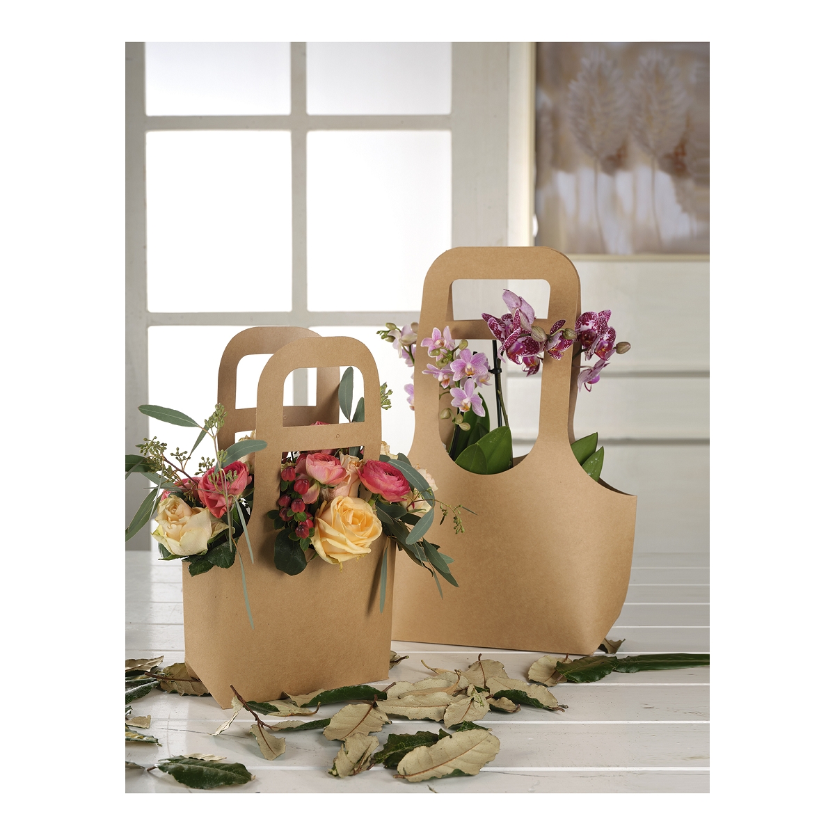 Sac kraft naturel 22 x 40 x 10cm (x10)