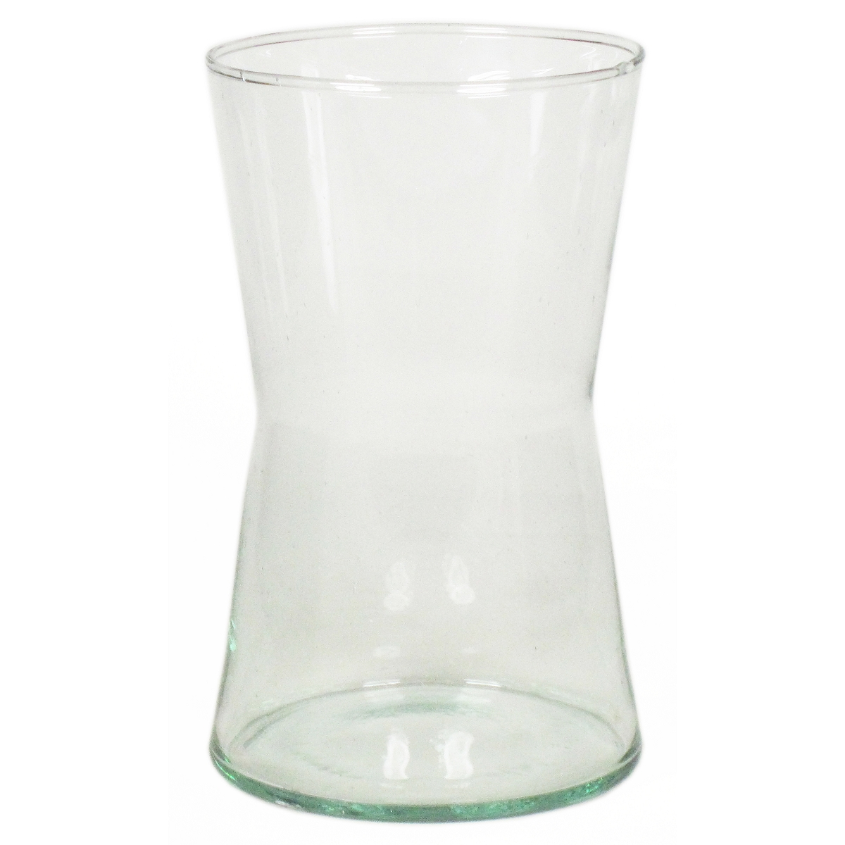 Vase verre diabolo ø12 ht 20cm