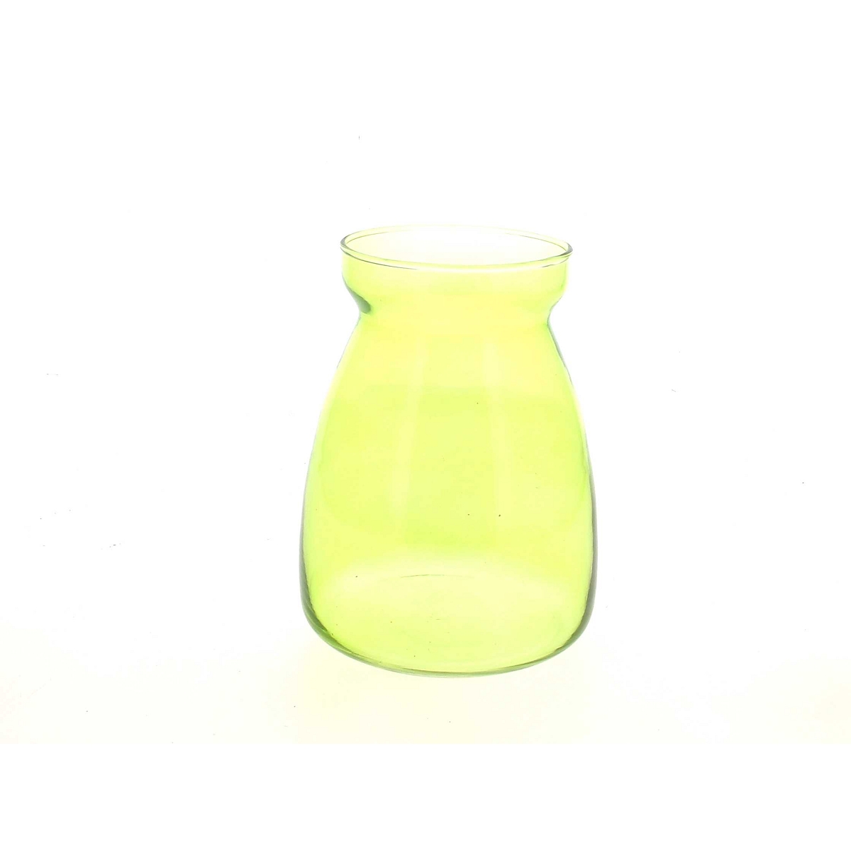 Vase verre vert  ø11.5 ht 15cm