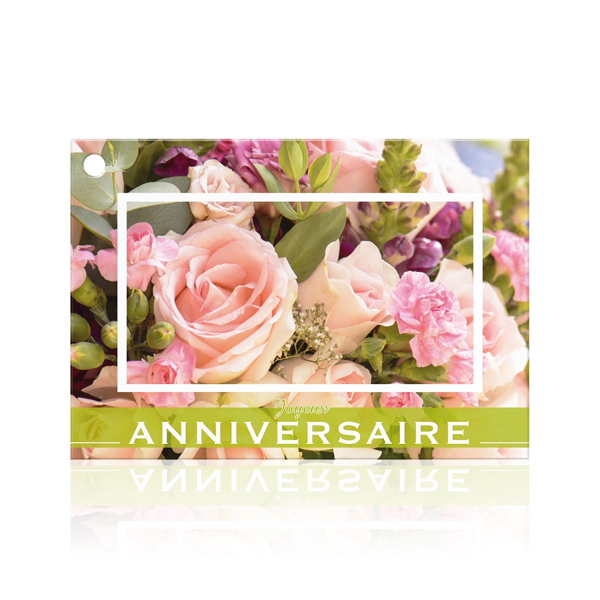 Cartes jeso brillant "joyeux anniversaire"