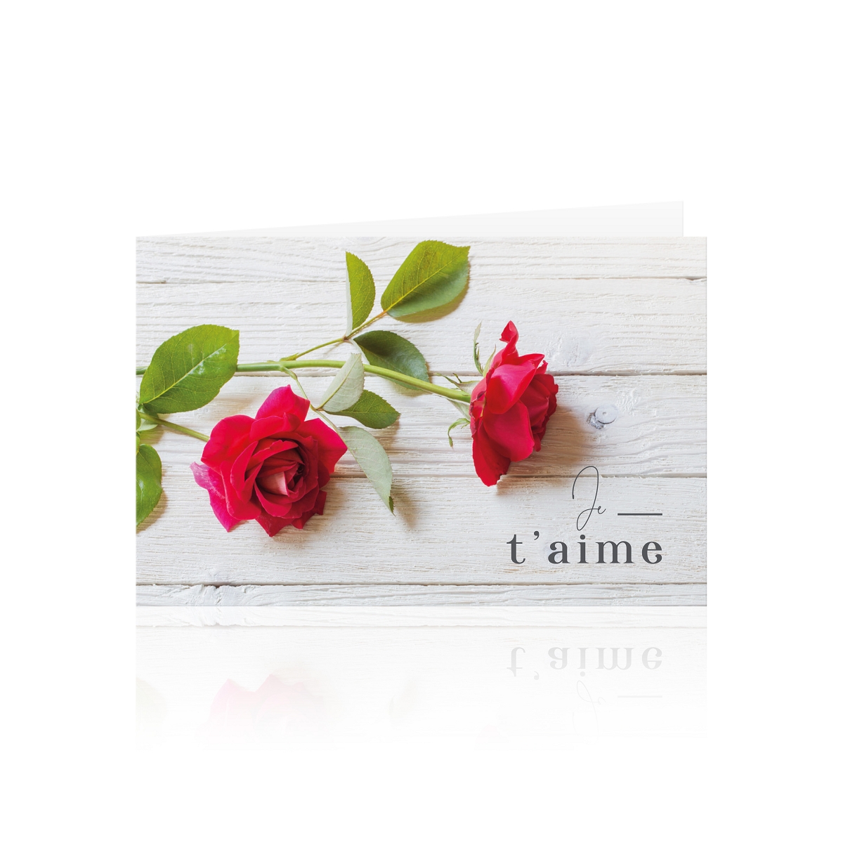 Cartes jeso romantico "je t'aime"