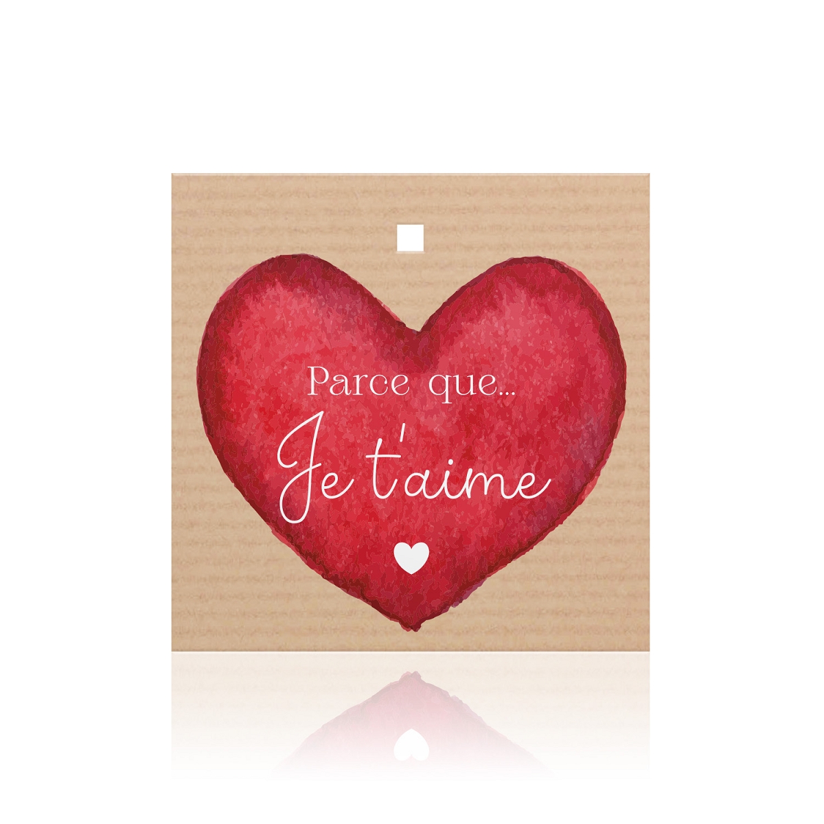 Cartes jeso "parce que je t'aime"