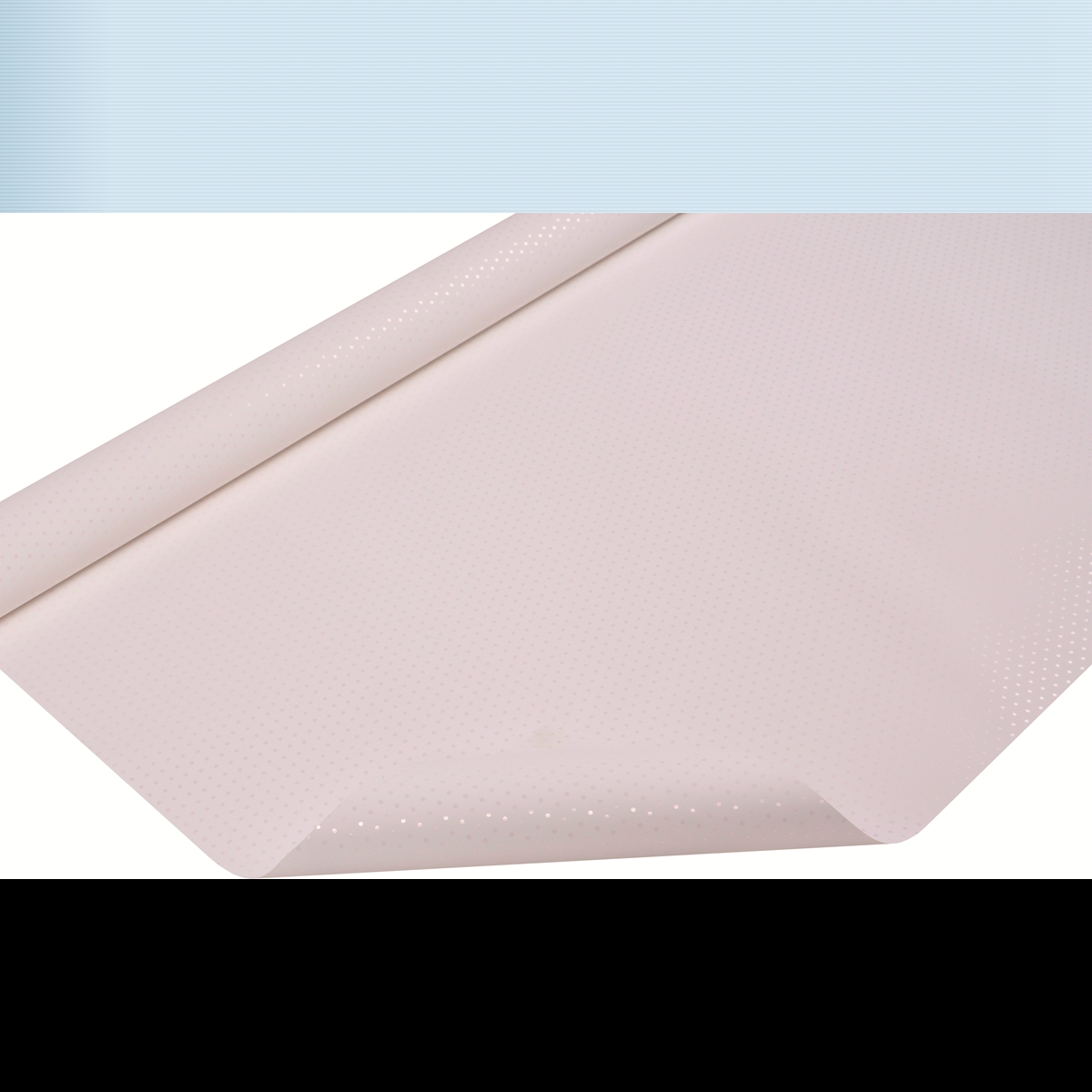 Bobine perla dots nacre blanc 0.80 x 40m