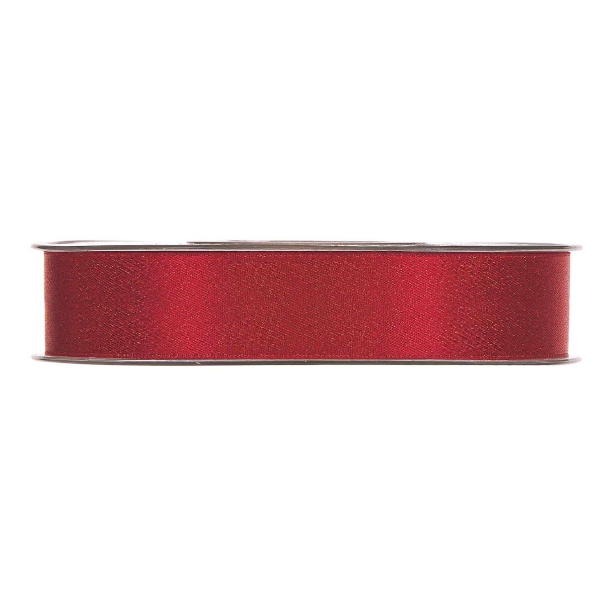 Ruban satin bordeaux 15mm x 25m