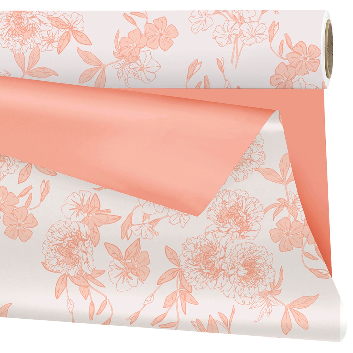 Bobine clayrane duo mat Janie corail 0.80 x 25 m