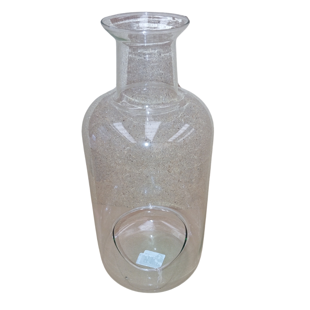 Bouteille verre ø15 ht 35cm