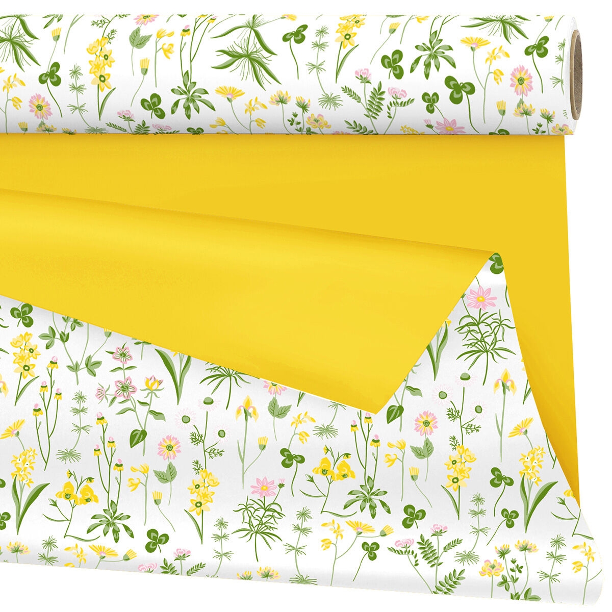 Bobine clayrane duo mat ysée jaune 0.80 x 25 m