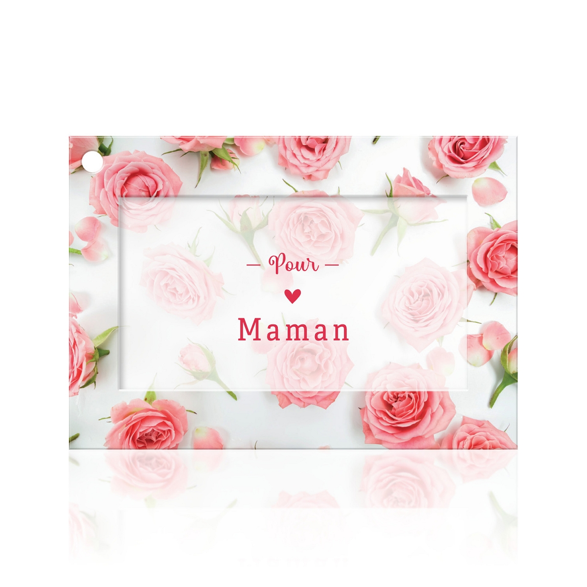 Cartes jeso fleur de fleur "pour maman" (x10)