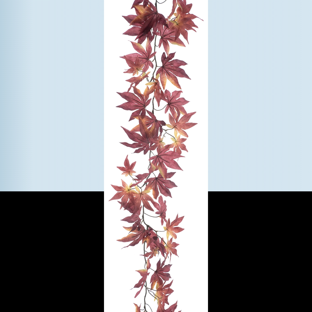 Guirlande feuille érable rouge 180cm
