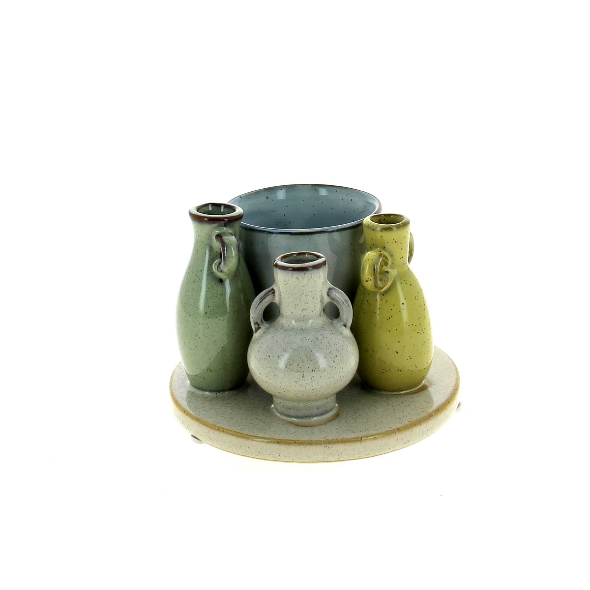 Déco mini vase céramique ø14 ht 10cm