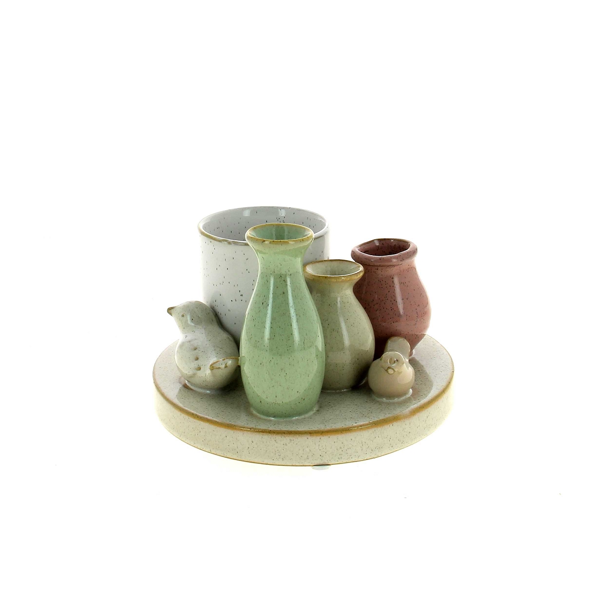 Déco mini vase céramique ø15.5 ht 11.5cm