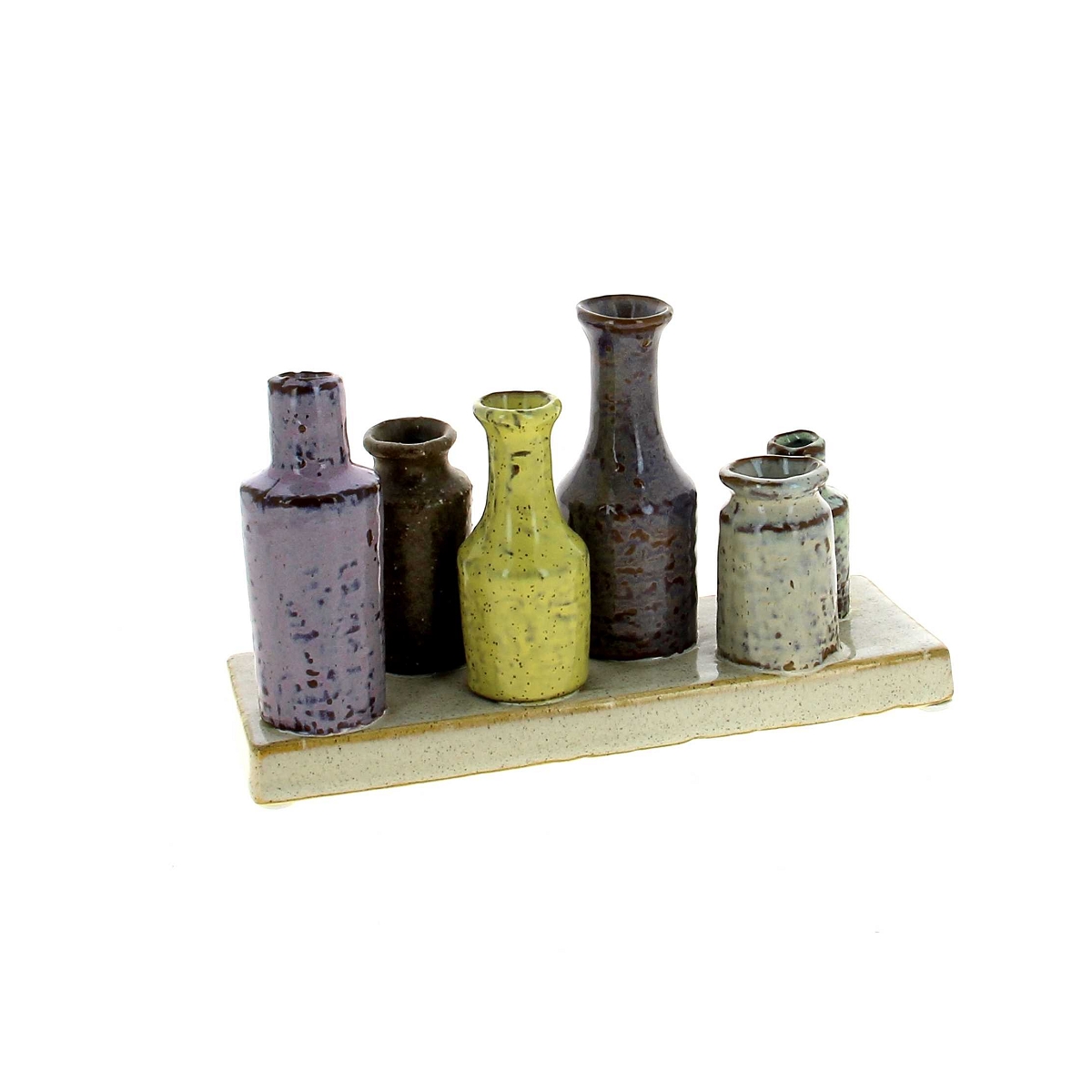 Déco mini vase céramique 20 x 7 ht 11.5cm