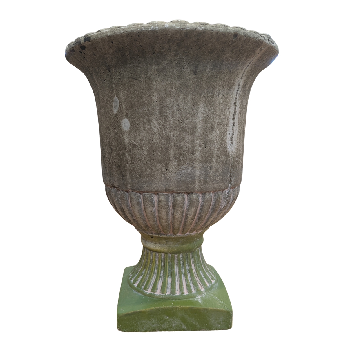 Vase medicis ciment vert ø16 cm ht 20 cm