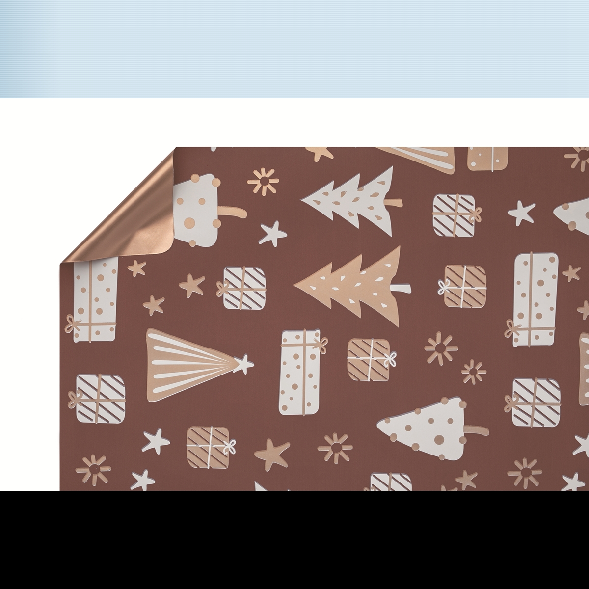 Bobine perla alpine choco-or 0.80 x 40m
