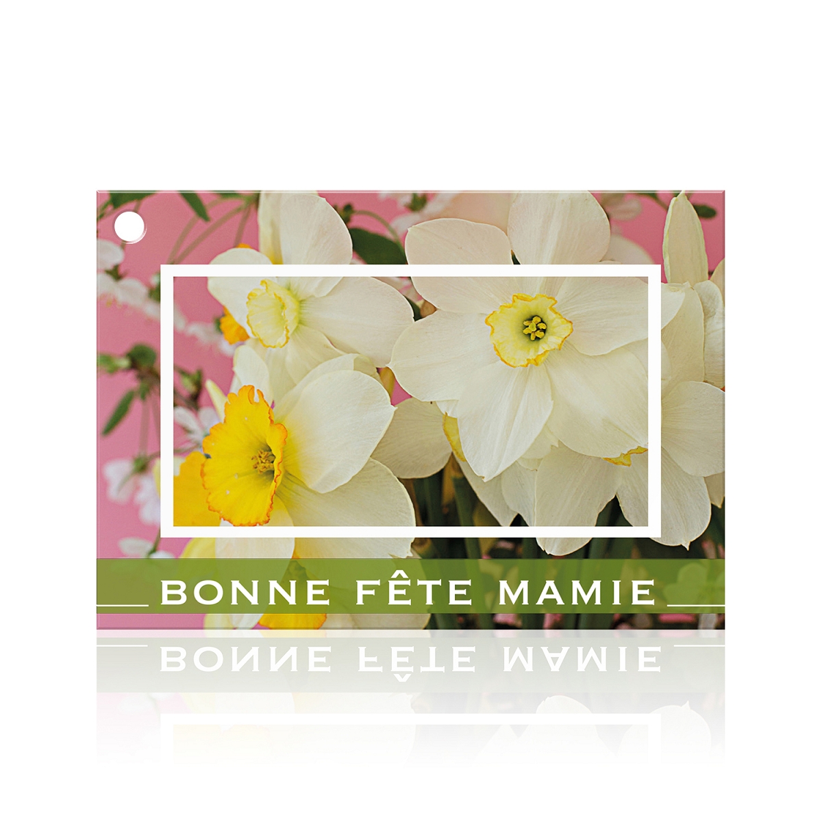 Cartes jeso brillant "bonne fête mamie"