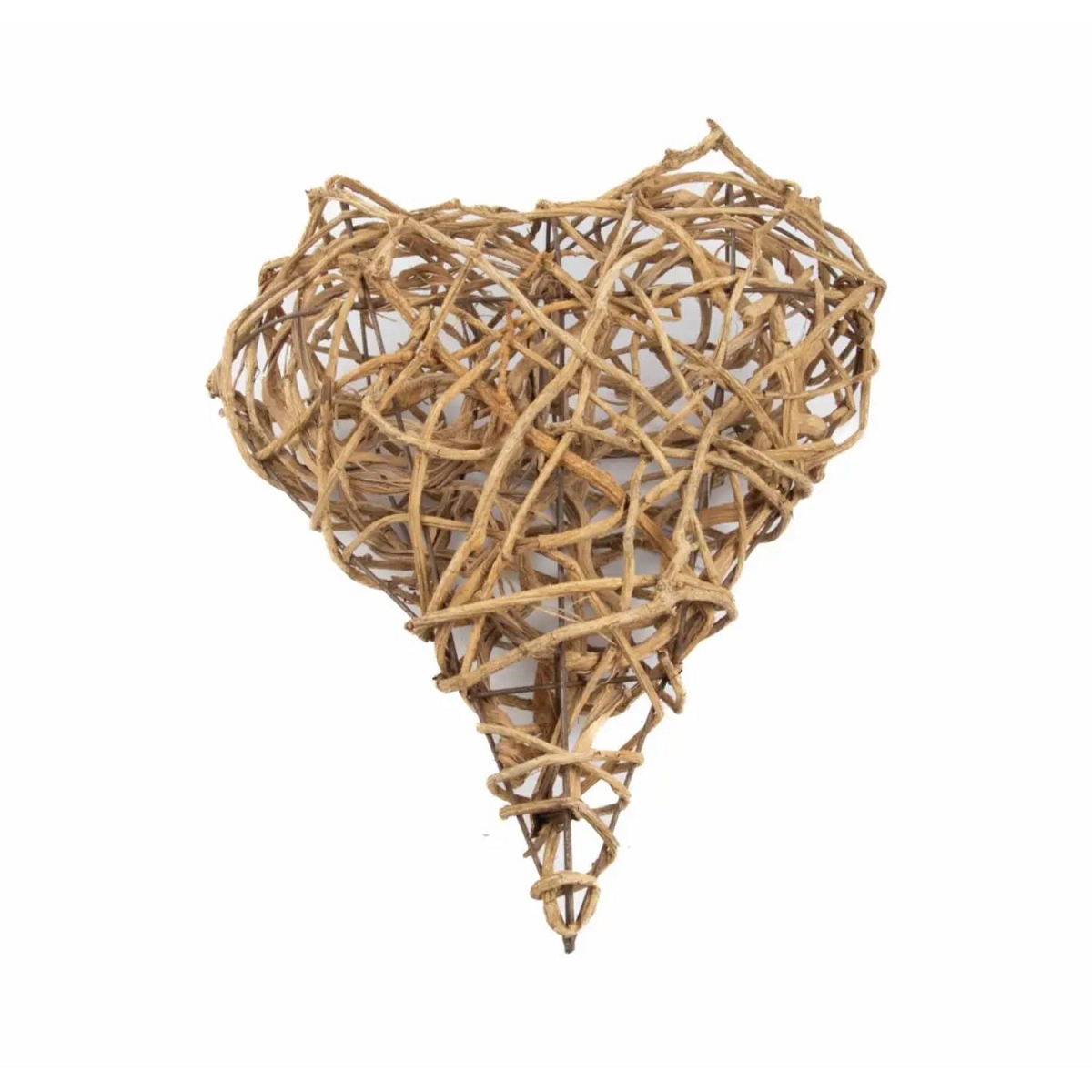 Cœur osier naturel 50cm