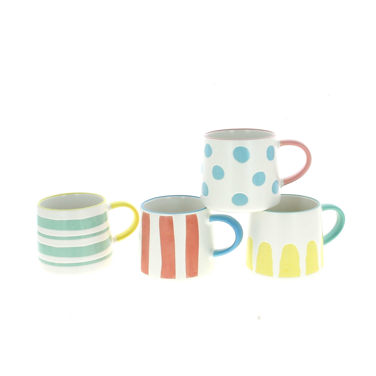 1 x Tasse céramique couleur ø9 ht 8.5cm