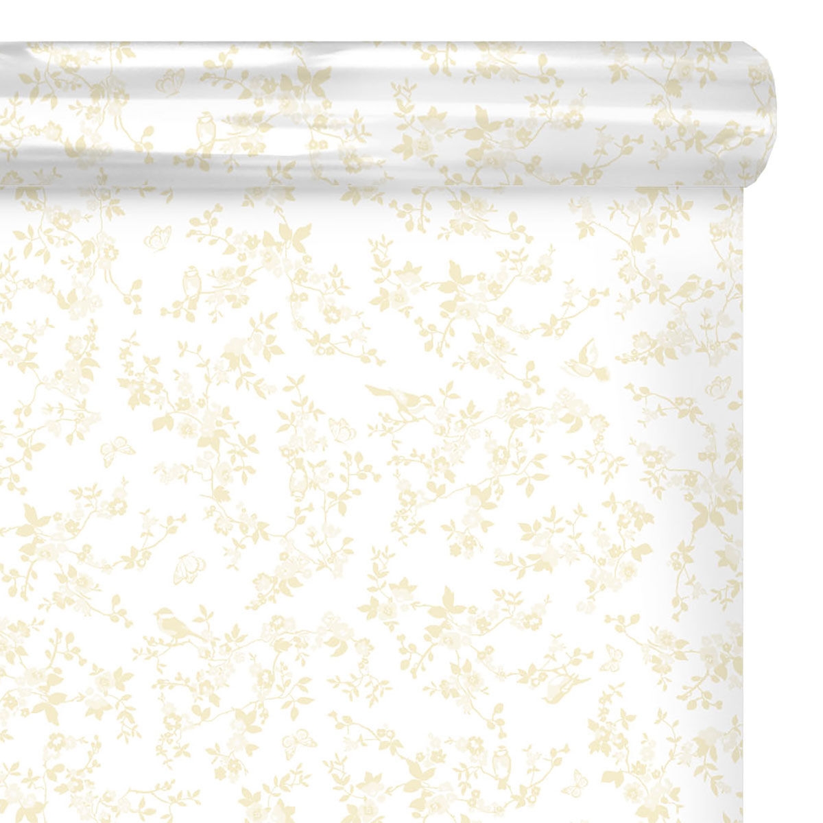 Bobine imprimee birds beige 0.80 x 100m