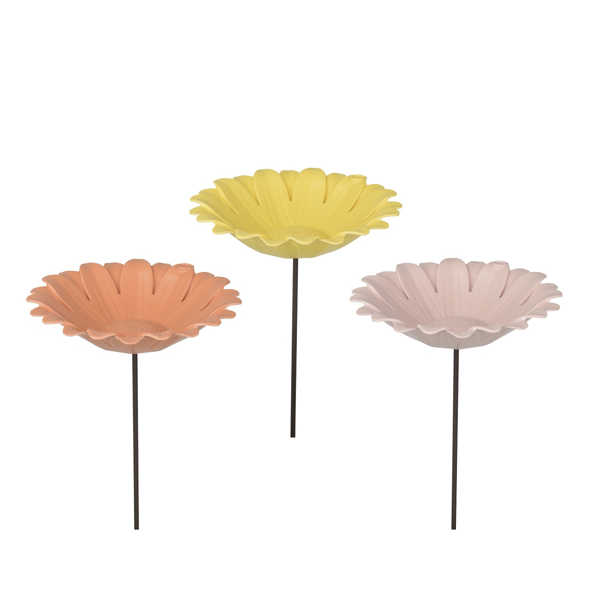 1 x Mangeoire oiseaux sur pique couleur ø20 ht 70cm