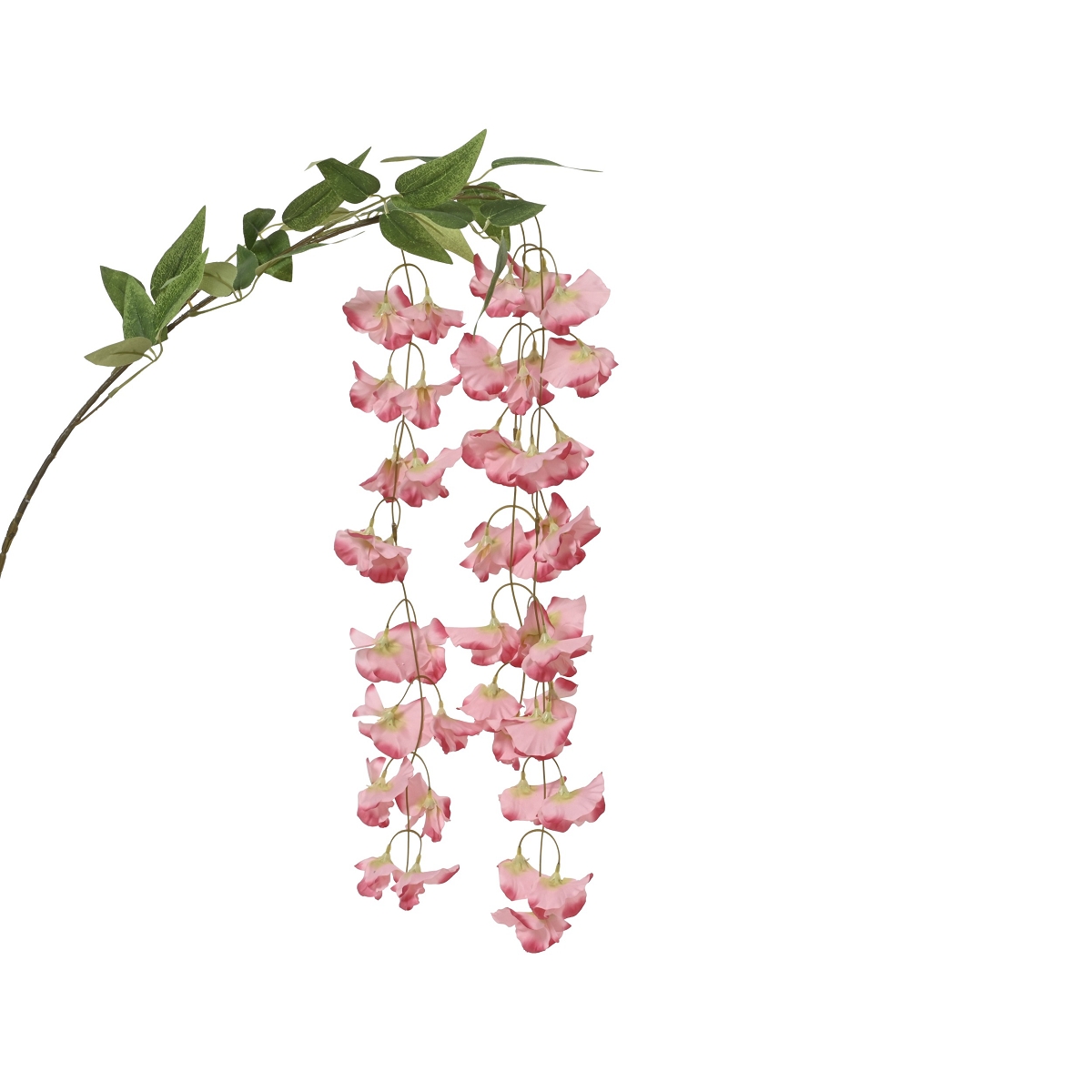 Branche fleurs rose ht 85cm