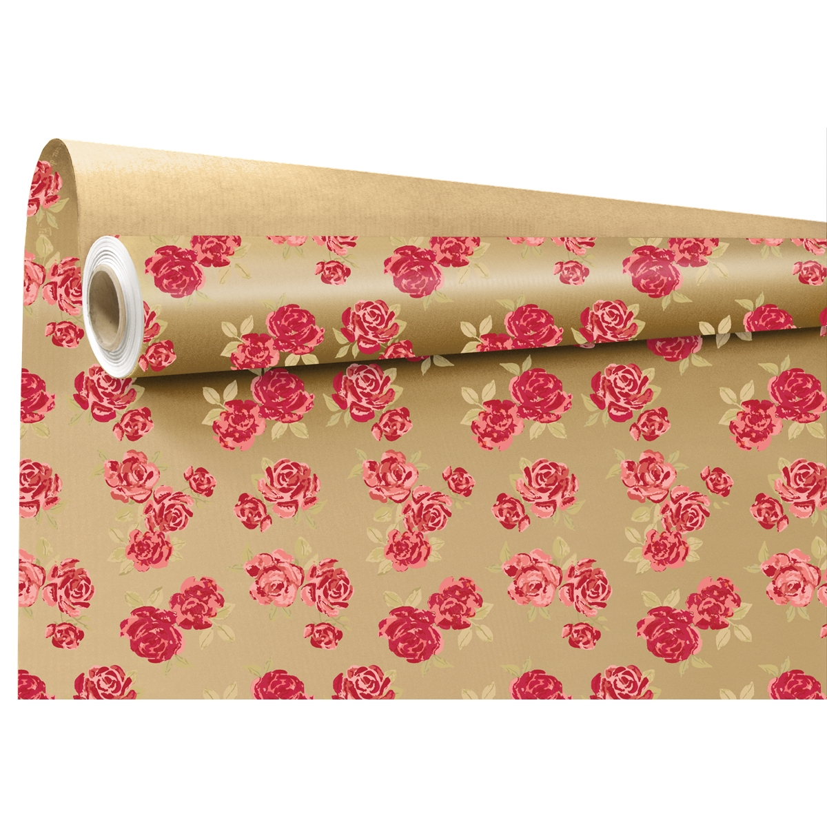 Bobine kraft écru imprimé elsa multi 0.79 x 40m