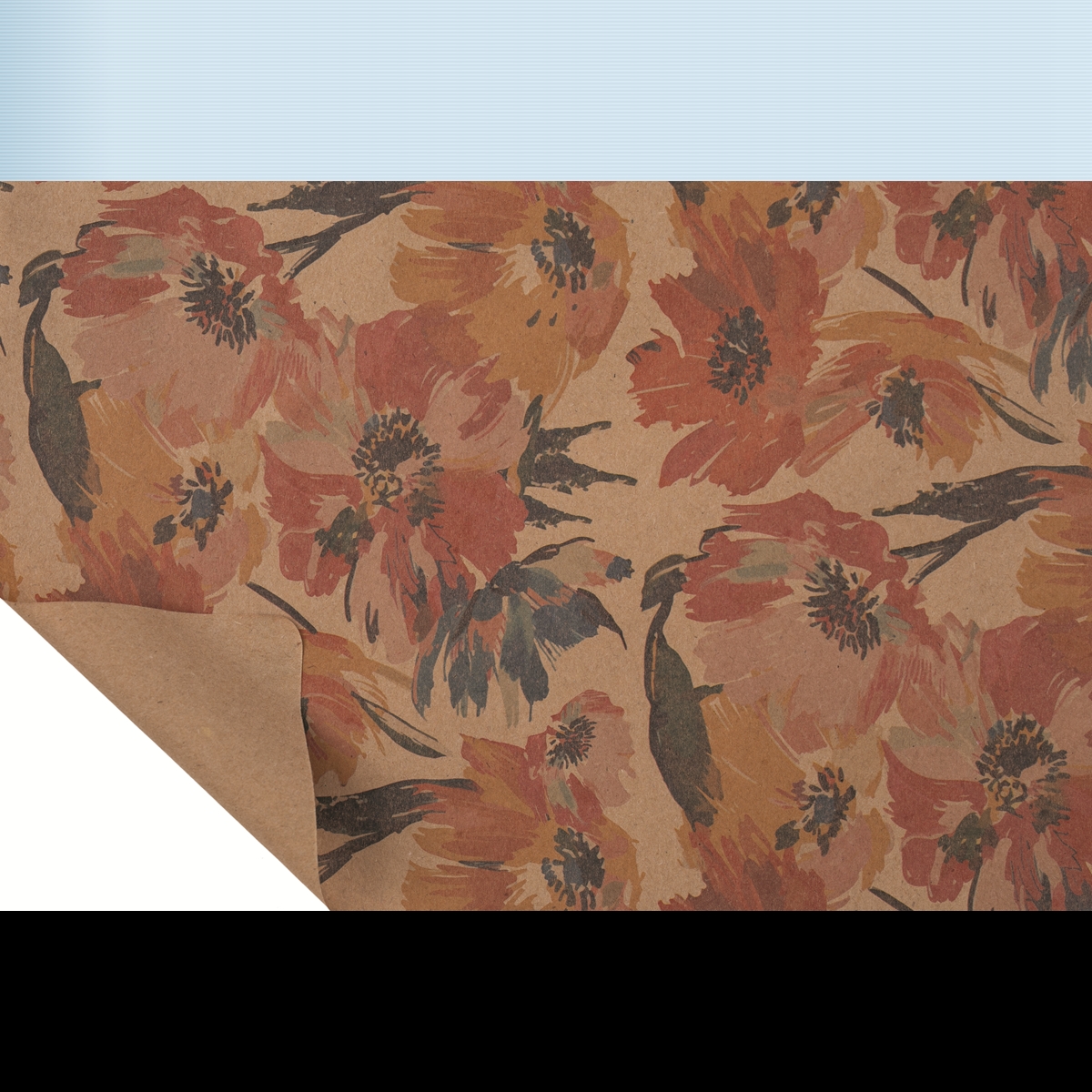 Bobine kraft écru imprimé claude 0.80 x 40m