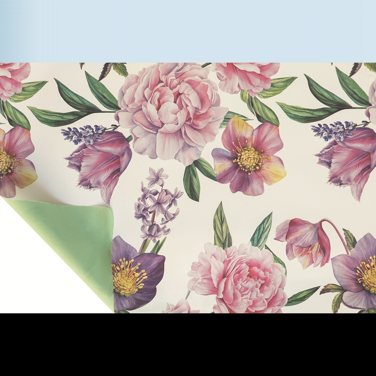 Bobine perla peony blanc 0.80 x 40m