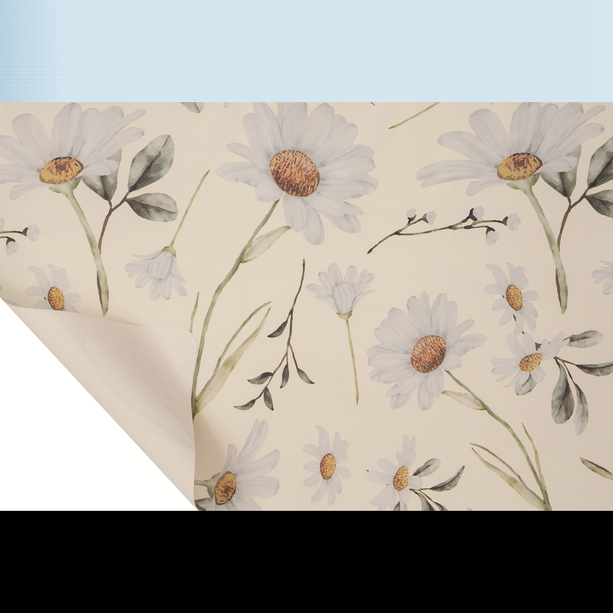 Bobine perla margaritas ivoire 0.80 x 40m