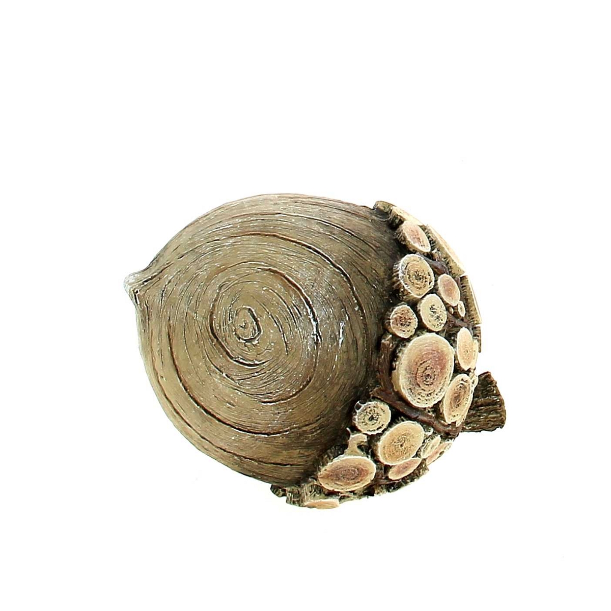Gland résine effet bois 12 x 10 ht 10cm