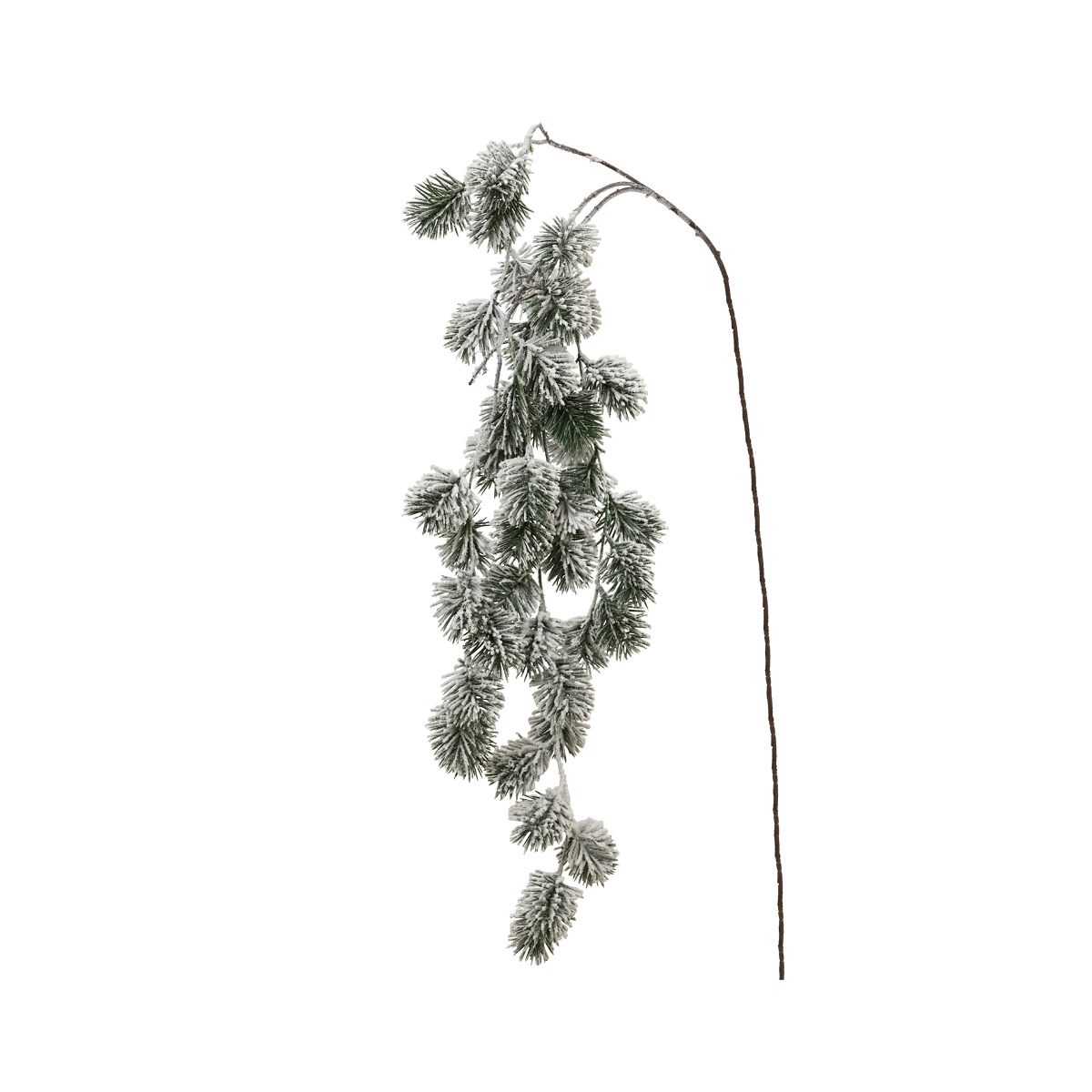 Branche sapin enneigée ht 95cm