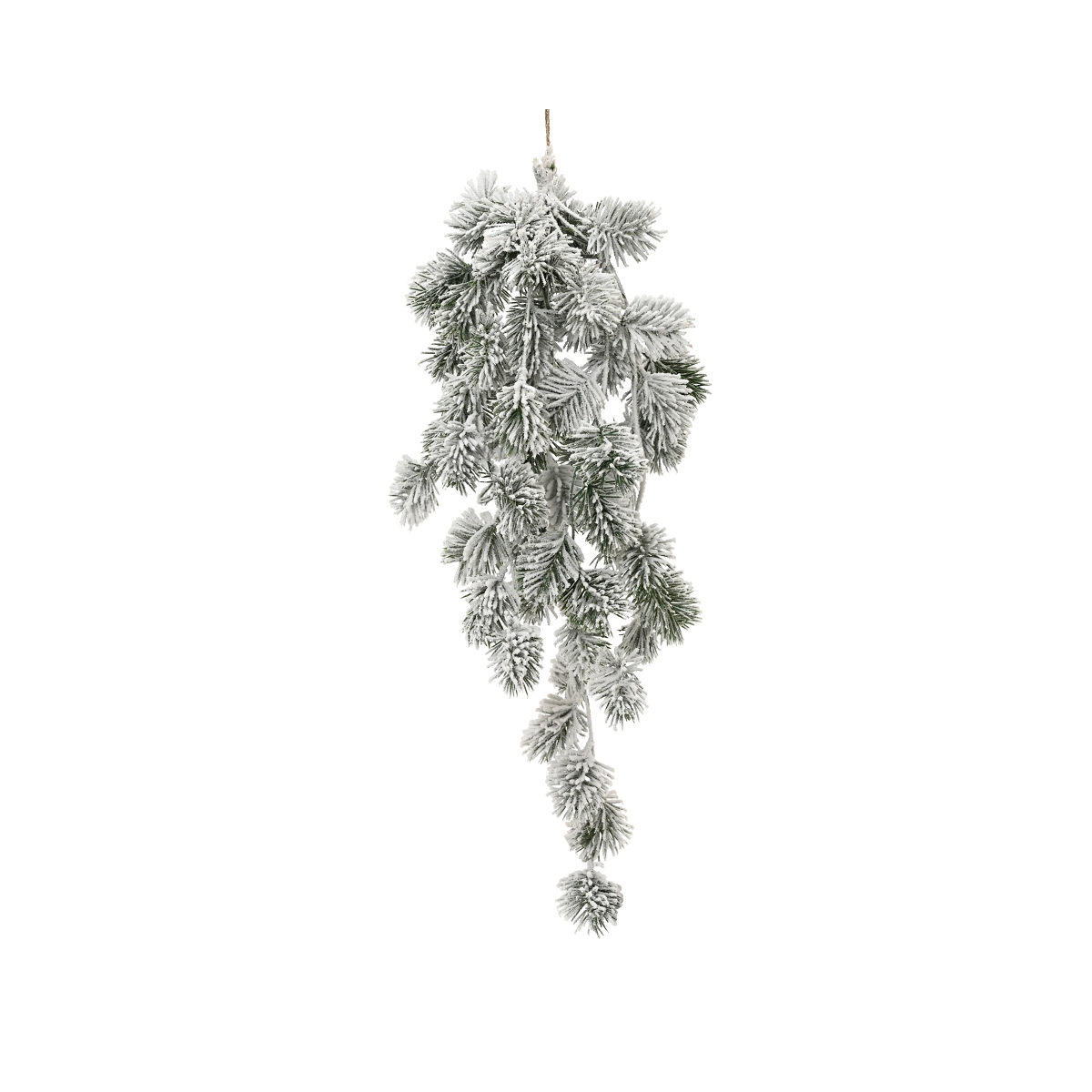 Chute sapin enneigée ø18 ht 60cm
